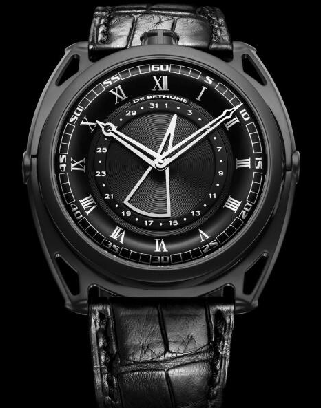 Review De bethune DB27 Titan Hawk all Black DB27ZS8 Replica watch - Click Image to Close